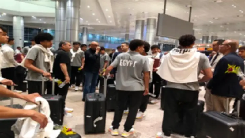 بعثة منتخب مصر للناشئين تصل القاهرة بعد برونزية أفريقيا والتأهل لكأس العالم