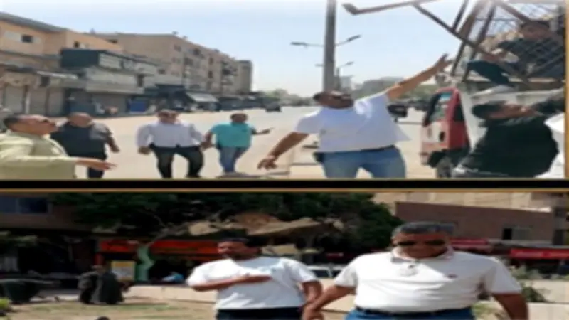 تكثيف أعمال التشجير ورفع الإشغالات بالوراق وإمبابة لتحسين المظهر الحضاري