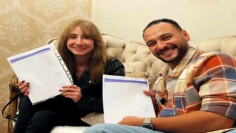 أحمد خالد صالح ودياموند أبو عبود وشيرين في فيلم جديد للمخرجة آلاء محمود