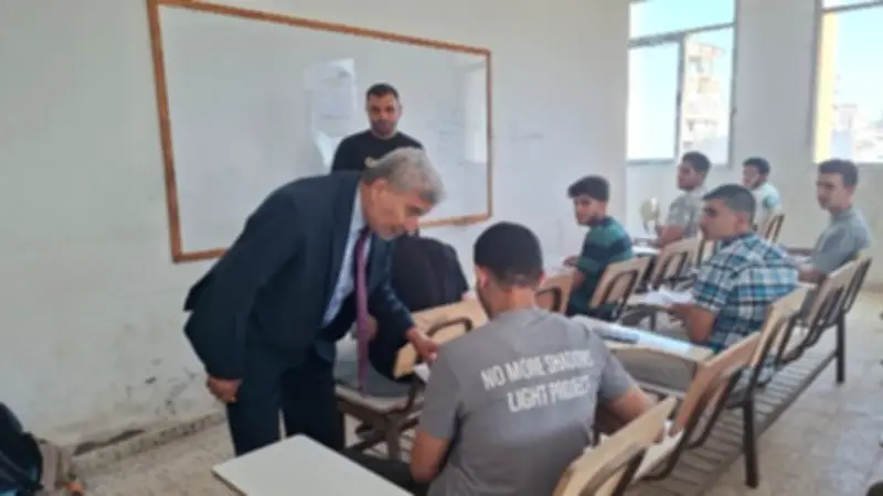 وفد من القضاة الشرعيين يزور المعاهد الأزهرية بغزة لبحث سبل التعافي من الحرب