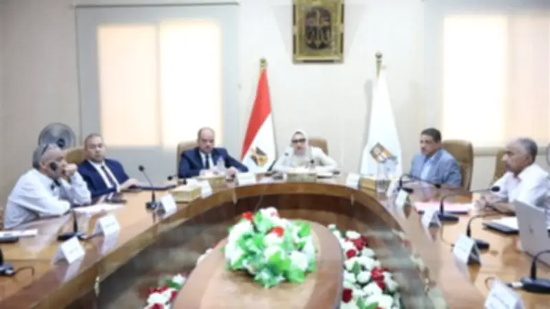 محافظ الوادي الجديد تتابع تقنين أراضي الدولة بعد مد التسجيل