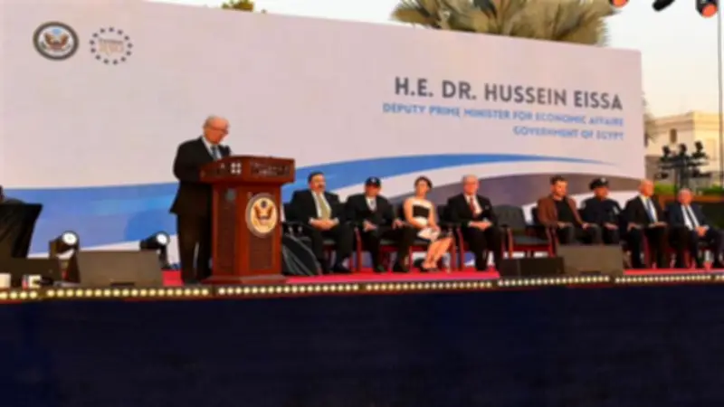 نائب رئيس الوزراء للشؤون الاقتصادية يحضر احتفال السفارة الأمريكية بذكرى استقلالها