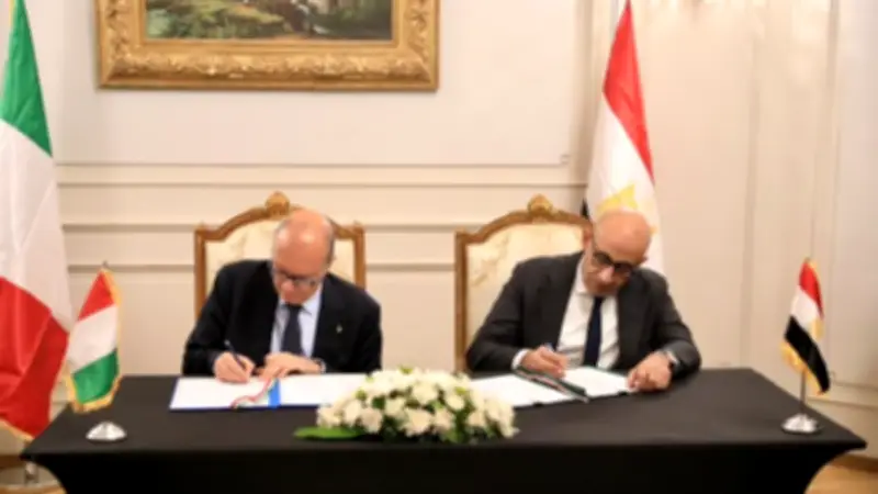 مصر وإيطاليا توقعان مذكرة تفاهم وخطاب نوايا لتعزيز التعليم الفني