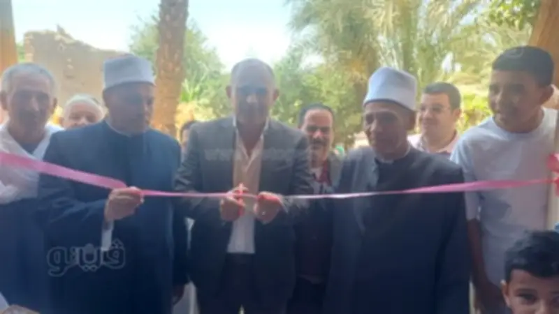 افتتاح مسجد الرحمن بعزبة صالح رشوان بعد إحلاله وتجديده في بني سويف