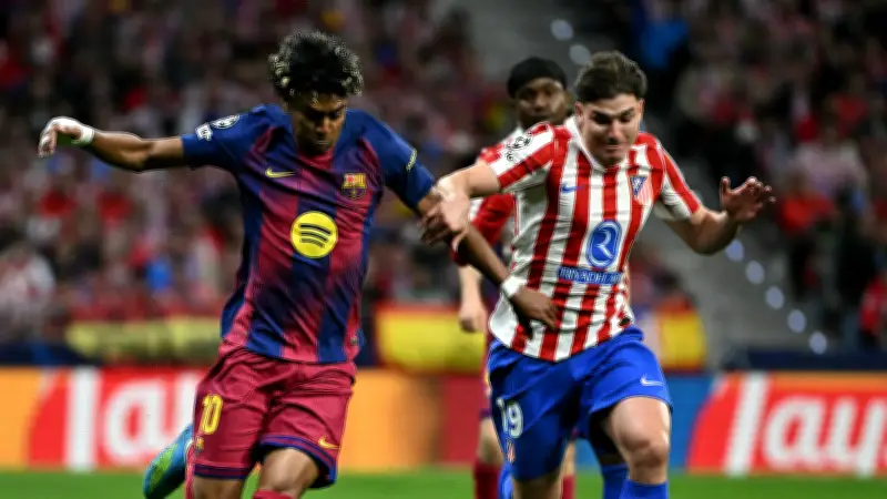 برشلونة يرد على سخرية أتلتيكو مدريد بسبب ألفاريز