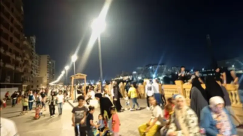 ممشى توريل بالمنصورة متنفس مجاني للأسر بعد تطويره
