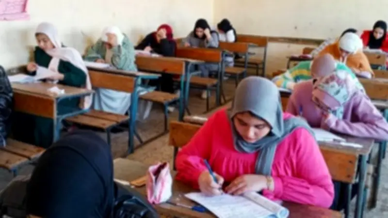 امتحان اللغة العربية لطلاب الشهادة الإعدادية بالقليوبية اليوم