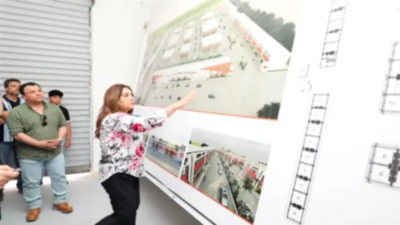 وزيرة التنمية المحلية ومحافظ البحر الأحمر يتفقدان سوق الجملة الجديد بالغردقة