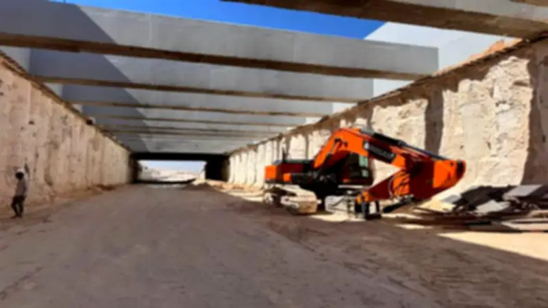 جهاز القرى السياحية يكثف حفر نفق نيو مارينا لربط البحر بالبحيرات