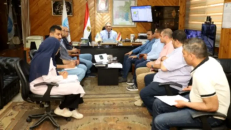 الغربية تناقش معدلات تنفيذ مشروعات مياه الشرب لرفع كفاءة الخدمات