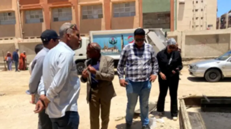 بورسعيد: متابعة ميدانية لمشروع تطوير الإسراء بالضواحي والتأكيد على الجودة