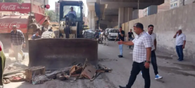 محافظ الجيزة: حملات مكثفة للقضاء على ظاهرة فرز القمامة