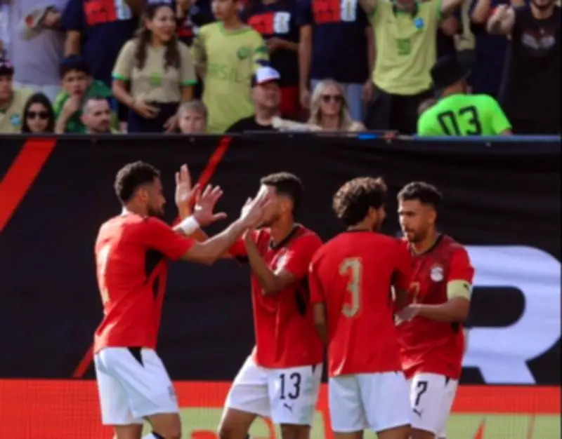 التعادل يحسم الشوط الأول بين مصر والبرازيل ومصطفى شوبير يتألق
