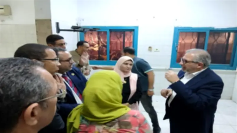 وفد التأمين الصحي الشامل يتفقد مستشفيات المنيا استعداداً للتطبيق