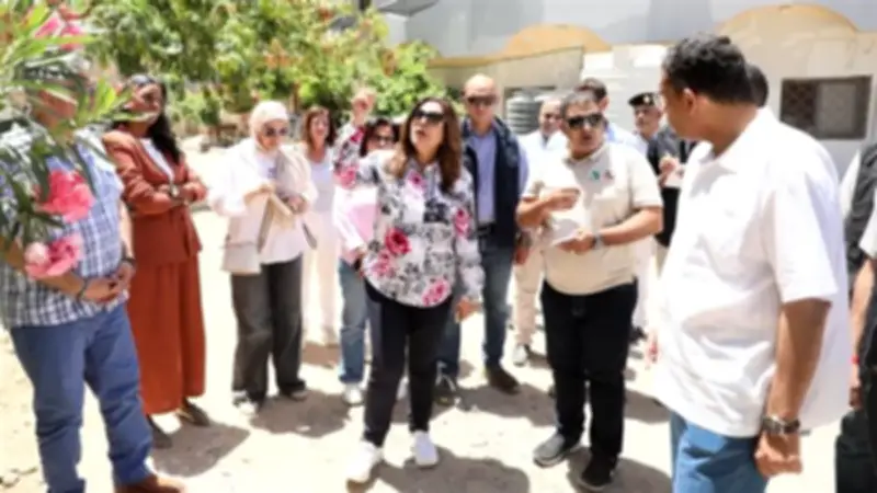 وزيرة التنمية المحلية ومحافظ البحر الأحمر يتفقدان الأنشطة السياحية بالمحميات