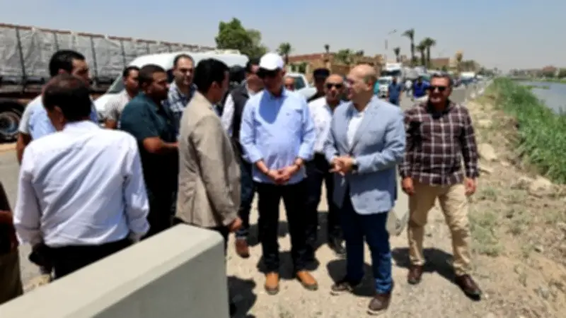 محافظ الجيزة يتفقد مشروعي تطوير محور المريوطية وكوبري أبوالنمرس