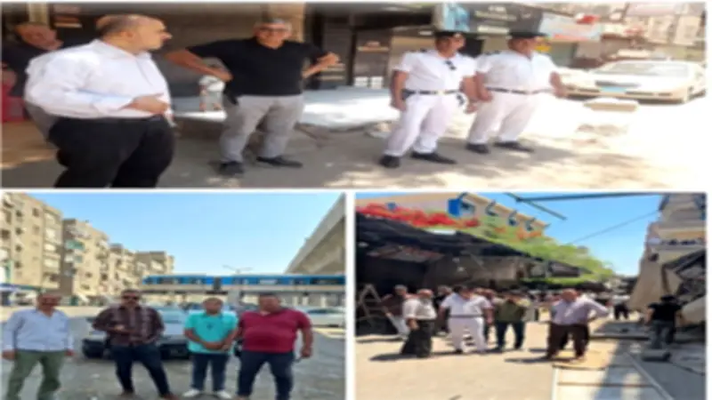 حملات مكثفة بالجيزة تحت شعار «هتخالف.. هنهد» لإزالة مخالفات البناء
