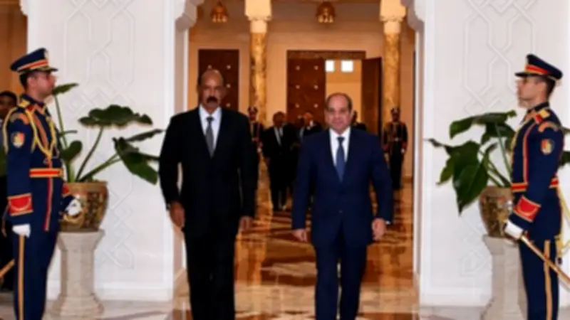 بالفيديو والصور.. القمة المصرية الإريترية تناقش التعاون وأمن القرن الأفريقي