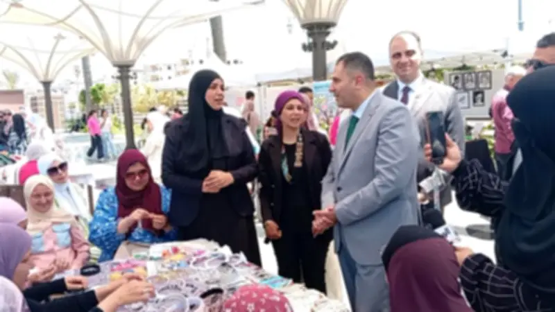مكتبة مصر العامة بدمياط تنظم ورش تدريبية وحرفية لذوات الهمم