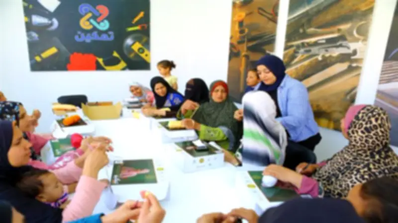 عضو التحالف الوطني ينفذ أنشطة مبادرة تمكين في قرية سنهور بالبحيرة