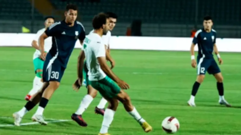 المصري يتقدم على إنبي بهدف في شوط نهائي كأس عاصمة مصر