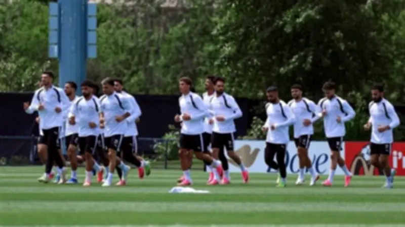 منتخب مصر يخوض تدريبه الأول في سبوكين استعداداً لمواجهة بلجيكا في المونديال