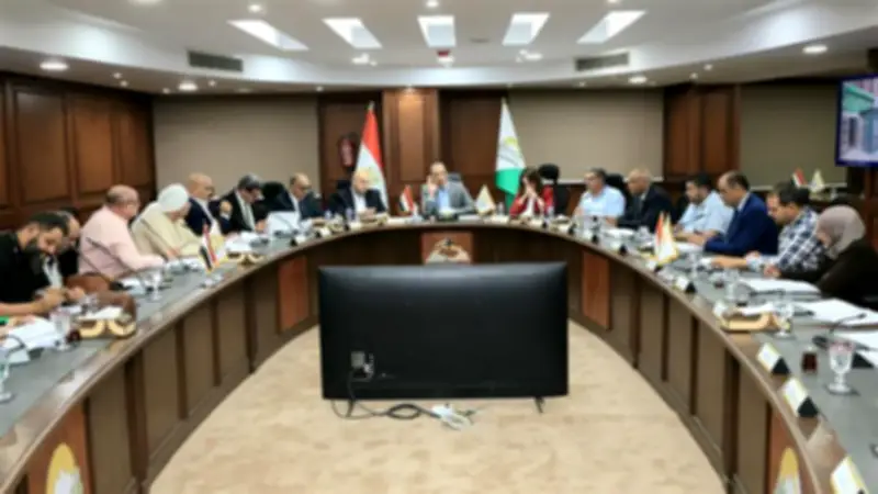 محافظ الجيزة يترأس اجتماع مجلس أمناء سوق الجملة ويوجه بتعظيم الموارد