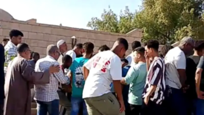 توديع معلمة أسوان في مشهد مهيب بعد حادث أليم أثناء امتحانات الدبلومات