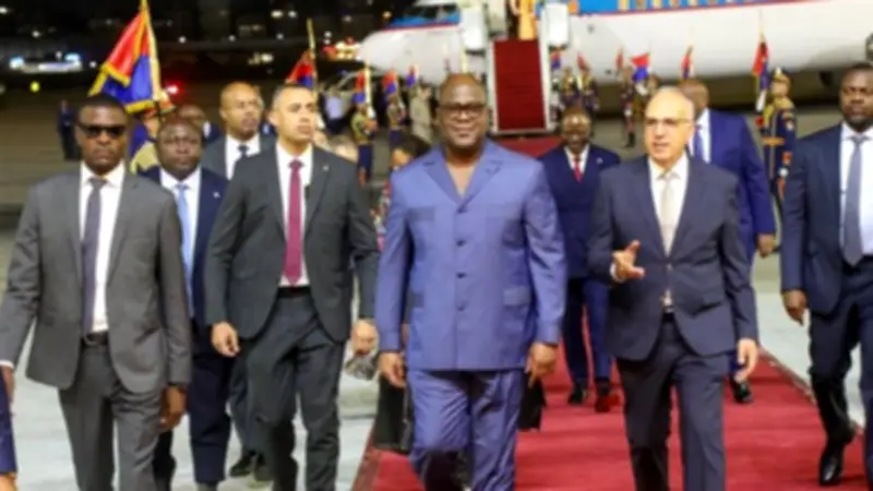 برنامج عمل مكثف لرئيس الكونغو الديمقراطية خلال زيارته لمصر