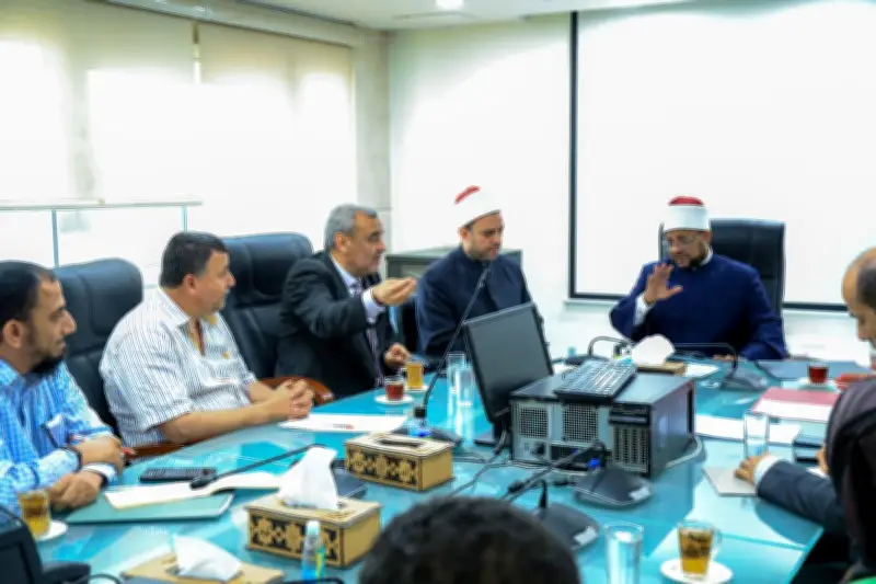 البحوث الإسلامية يناقش تطوير آليات الإيفاد الخارجي للوعاظ
