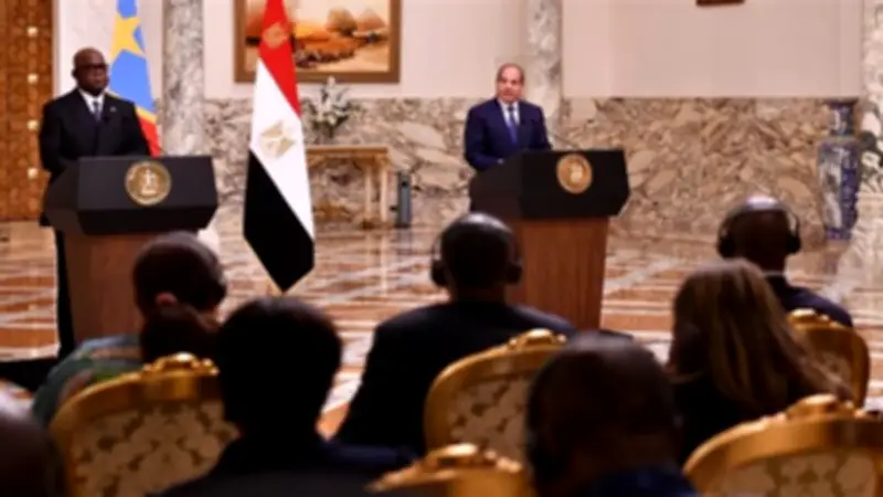 السيسي يؤكد تعزيز التبادل التجاري مع الكونغو وانعقاد اللجنة المشتركة