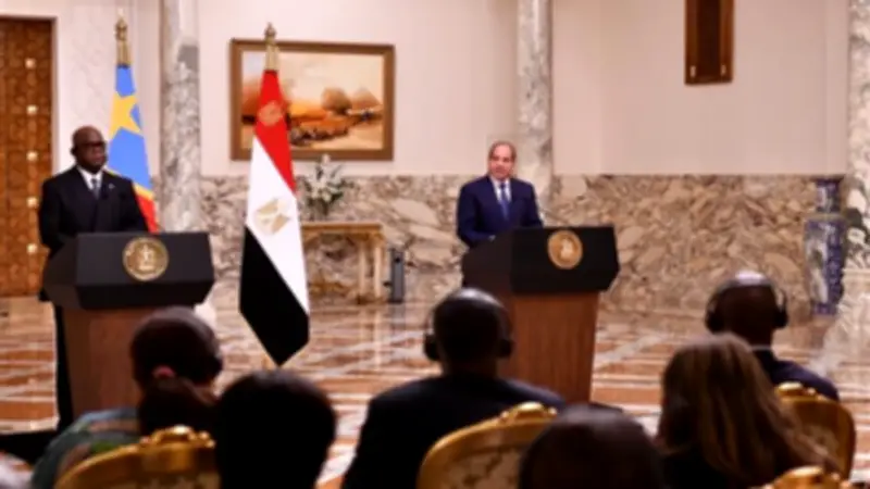 القمة المصرية الكونغولية: السيسي وتشيسيكيدي يبحثان التعاون والسلام