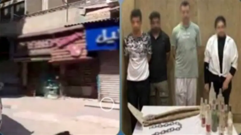ضبط طرفي مشاجرة بالزجاجات الفارغة والسلاسل بسبب خلافات الميراث في حلوان