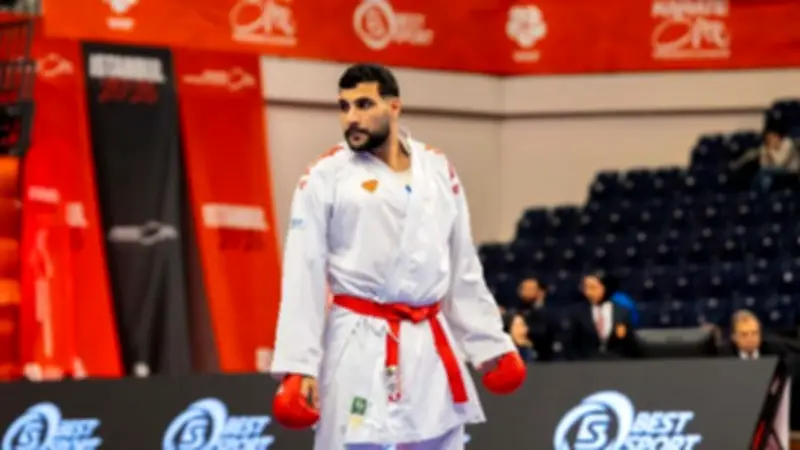 حازم أحمد يشارك في الدوري العالمي للكاراتيه بالمغرب
