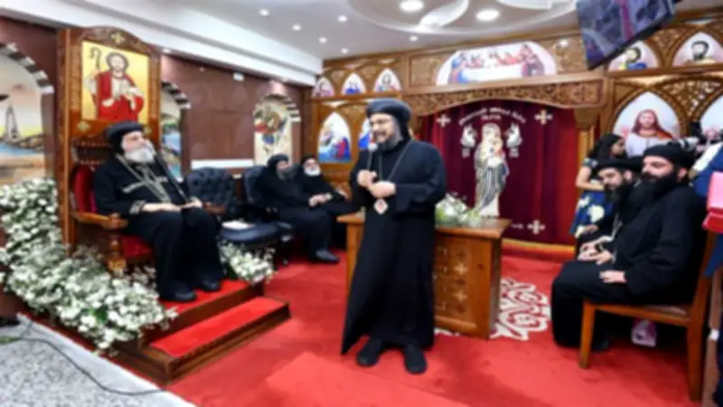 الأنبا بافلي يروي قصة تأسيس كنيسة العذراء بالإسكندرية بعد زيارة البابا تواضروس
