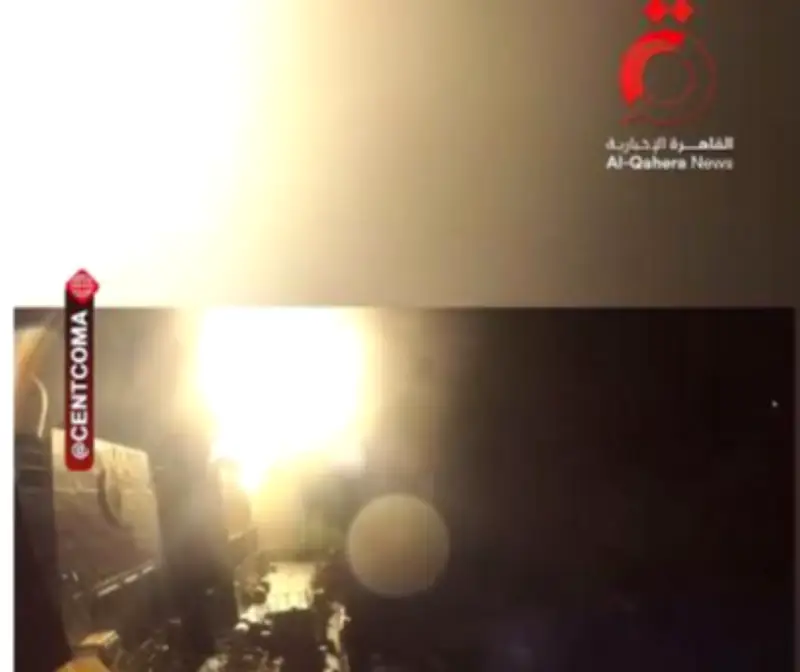 الجيش الأميركي ينشر لقطات من ضرباته العسكرية ضد إيران فيديو