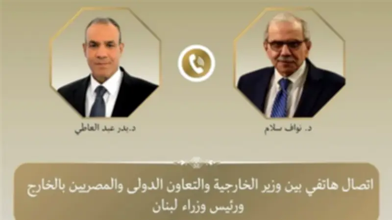 مصر تجدد موقفها الراسخ بضرورة الانسحاب الإسرائيلي الكامل من لبنان