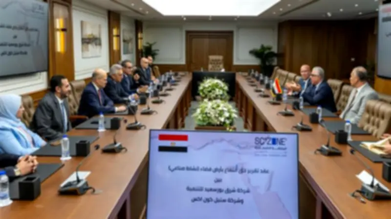 رئيس اقتصادية السويس يشهد توقيع مشروع للصناعات الإنشائية والأجزاء المعدنية