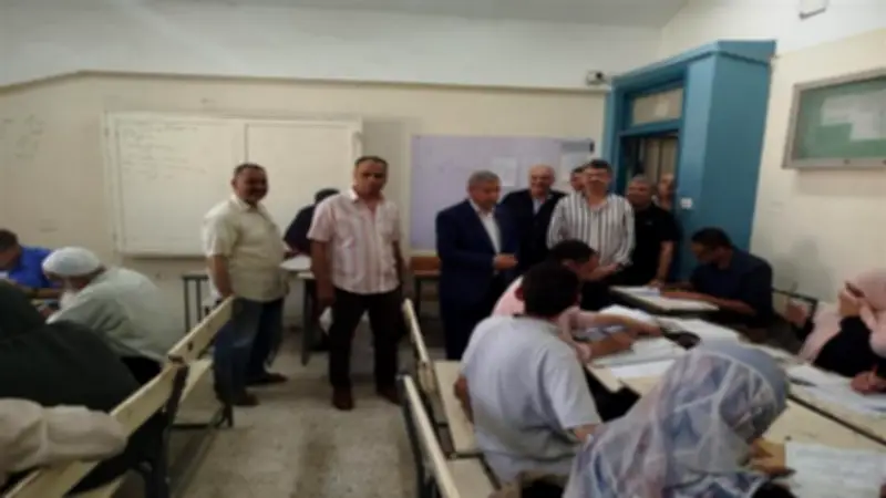 وكيل تعليم الشرقية يتفقد كنترول الإعدادية ويشدد على الدقة في التصحيح