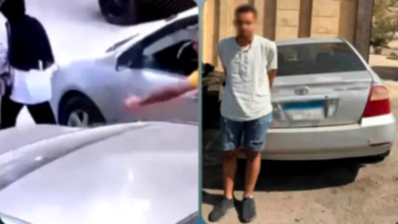 التحقيق مع متهم بالتحرش بفتاة في حدائق الأهرام بعد رصده بفيديو