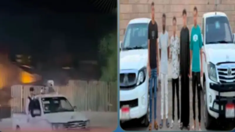 القبض على متهمين بالاستعراض بسياراتهم في حفل زفاف بأسوان