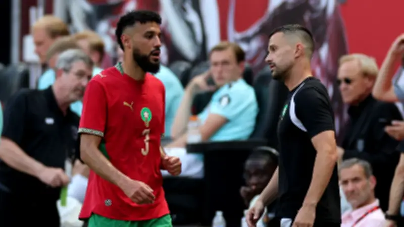 مزراوي يخوض سباق التعافي لمواجهة البرازيل في كأس العالم