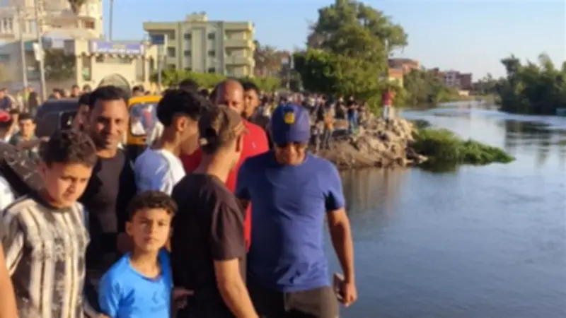 البحث مستمر عن جثمان طالب غرق بترعة نبروه بالدقهلية لليوم الثاني