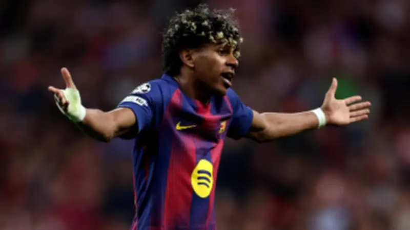 عرش لامين يامال مع برشلونة في خطر بعد انضمام أنتوني جوردون