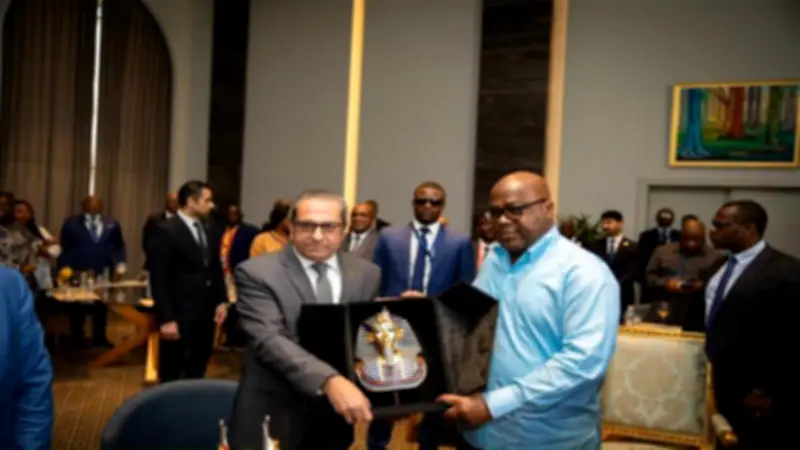 الرئيس الكونغولي يشيد بالعاصمة الجديدة ويتفق على نقل الخبرات المصرية إلى كينشاسا