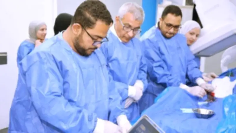 مستشفيات المنوفية تعالج حالتين معقدتين بالأشعة التداخلية دون جراحة