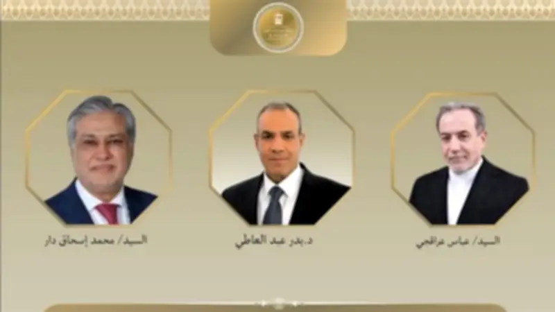 وزير الخارجية يبحث مع نظيريه الباكستاني والإيراني تطورات المفاوضات الأمريكية-الإيرانية