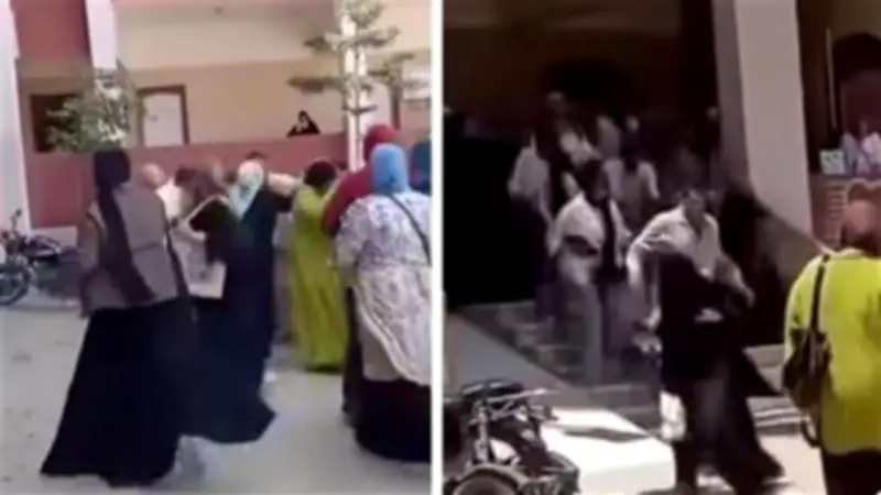 إخلاء سبيل متهمة بالاعتداء على معلمة بالشرقية بعد التصالح والتنازل