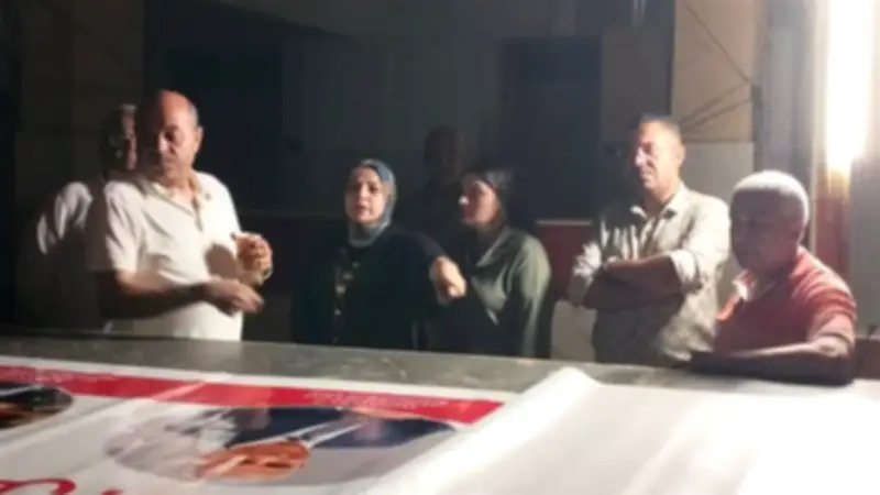 استعدادات مكثفة بمدرسة الملك الكامل الثانوية لاستقبال القافلة التعليمية الكبرى