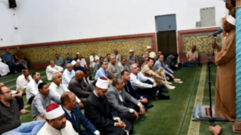 محافظ أسوان يحتفل بالعام الهجري الجديد 1448 بمسجد النصر